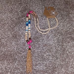 Beautiful colurful beaded necklace